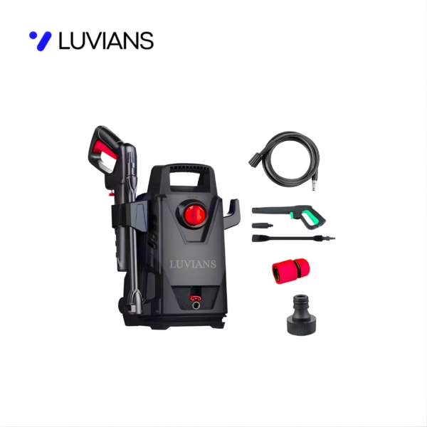 LUVIANS Electric Pressure Washer – 135 Bar, 1800W High-Power Cleaner