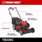 Troy-Bilt 21 in. 163cc 3-in-1 FWD Self Propelled Gas Mower - Image 2