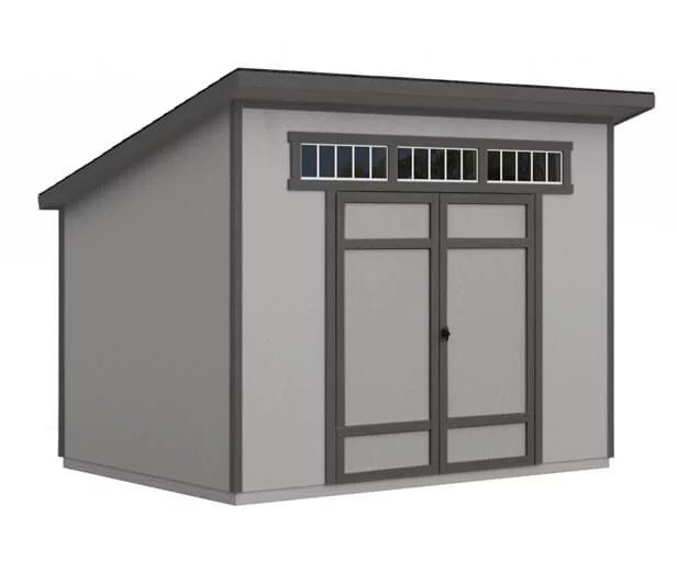 Professionally Installed 10 x 8 Modern Office Shed - Image 7