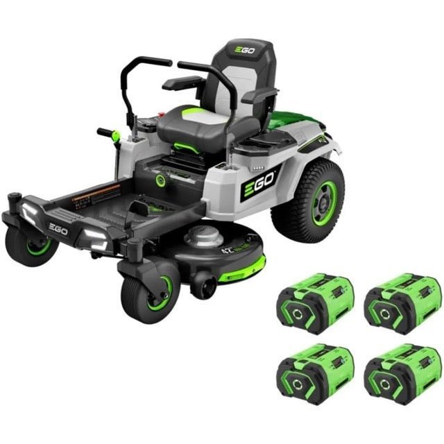 1zx.jpg EGO Power 42 Inch 56 Volt Lithium Battery Zero Turn Riding Mower (Charger Included) - Image 1