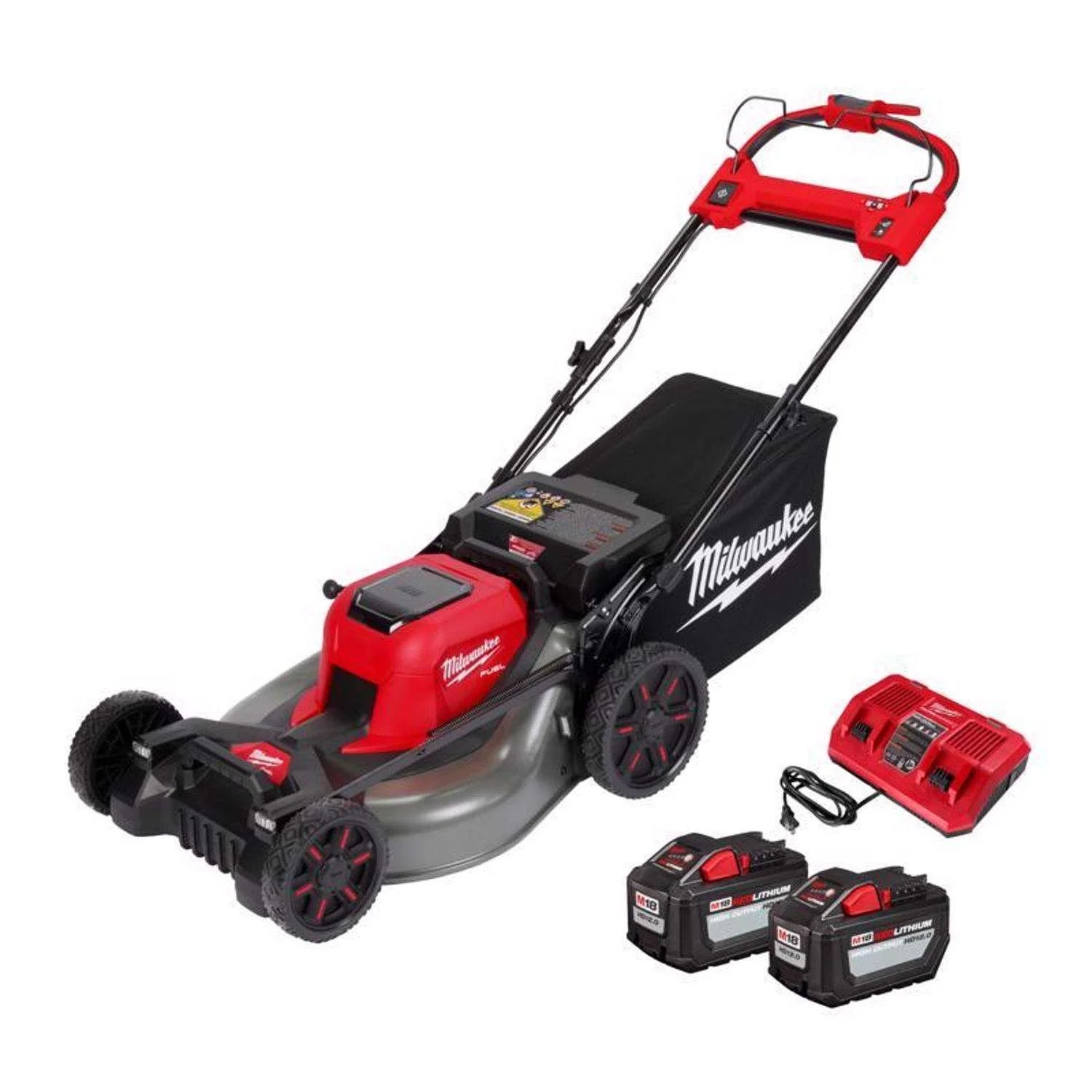 22-2.webp Milwaukee 2823-22HD M18 FUEL Self-Propelled Dual Battery Mower Kits. - Image 1
