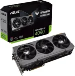ASUS TUF GeForce RTX 4090 OC Edition Gaming Graphics Card (PCIe 4.0, 24GB GDDR6X, HDMI 2.1a, DisplayPort 1.4a)