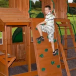 Backyard Discovery Shenandoah Cedar Wood Swing Set Slide - Image 2