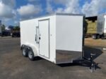 Spartan 7×12 Enclosed Cargo Trailer Tandem Axle – White Heavy-Duty Cargo Hauler SP7X12TA - Image 3