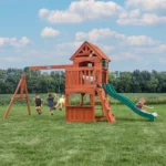 Backyard Discovery Atlantis Wooden Swing Set - Image 3