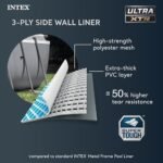 INTEX 26363EH Ultra XTR Deluxe Rectangular Above Ground Swimming Pool Set: 24ft x 12ft x 52in – Includes 2100 GPH Sand Filter Pump – Easy Assembly - Image 5