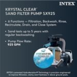 Intex Ultra XTR Frame 14′ x 42″ Round Above Ground Outdoor Swimming Pool Set with Sand Filter Pump, Ladder, Ground Cloth, and Pool Cover - Image 5