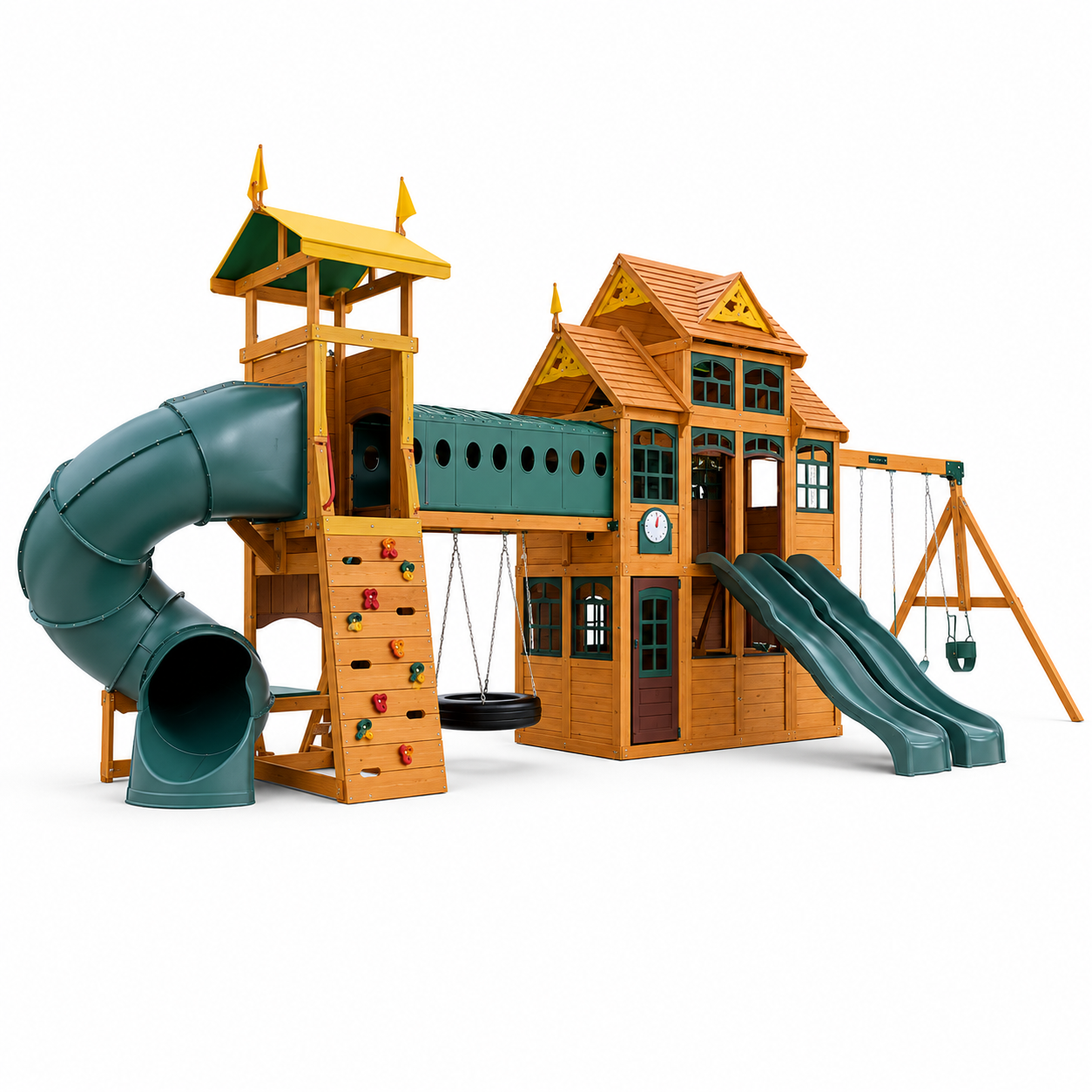ChatGPT Image Jul 13, 2026, 02_36_01 AM Kids Kidkraft Bear Cave Lodge Swing Set / Playset - Image 1
