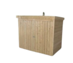 Pressure Treated Pent Large Outdoor Store