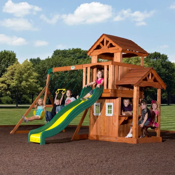 Backyard Discovery Tanglewood Cedar Wood Swing Set