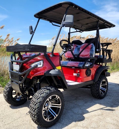 48V Electric 4-Seater Lifted Golf Cart – Renegade+ Edition, Utility UTV, Comparable to Coleman Kandi 4P