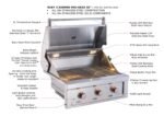 Sunstone Ruby 3 Burner Gas Grill - Image 3