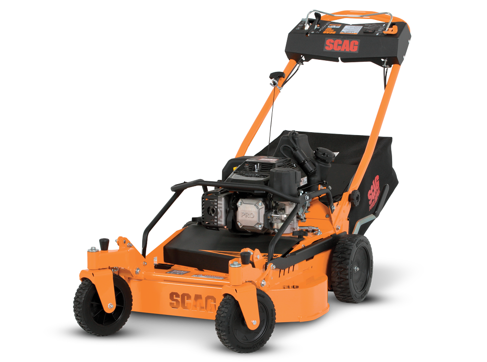 SFC30_2021_casterwheels_hero (2) Scag SFC 30″ Walk-Behind Lawn Mower with 224cc Kohler CV Engine & Swivel Casters - Image 1