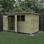10 x 6 Beckwood Pent Shed with 2 Windows - Image 4