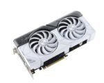 Asus NVIDIA GeForce RTX 4070 12 GB GDDR6X 192 bit PCIE 4.0 16x 1xHDMI 3xDisplayPort DUAL-RTX4070-O12G-WHITE - Image 2