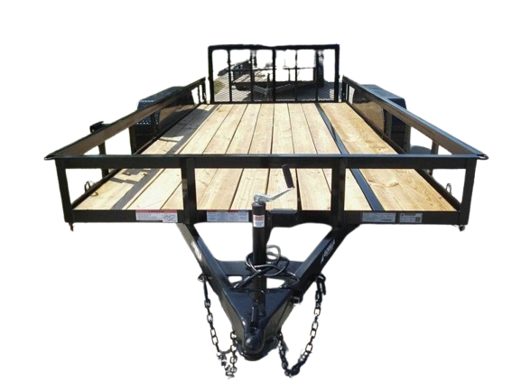 2025 7×16 Carry-On HD Landscape Trailer – 10K GVWR, Electric Brakes, Wood Floor