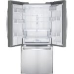 LG LFDS22520S 22 Cu. Ft. Stainless French Door Refrigerator - Image 4
