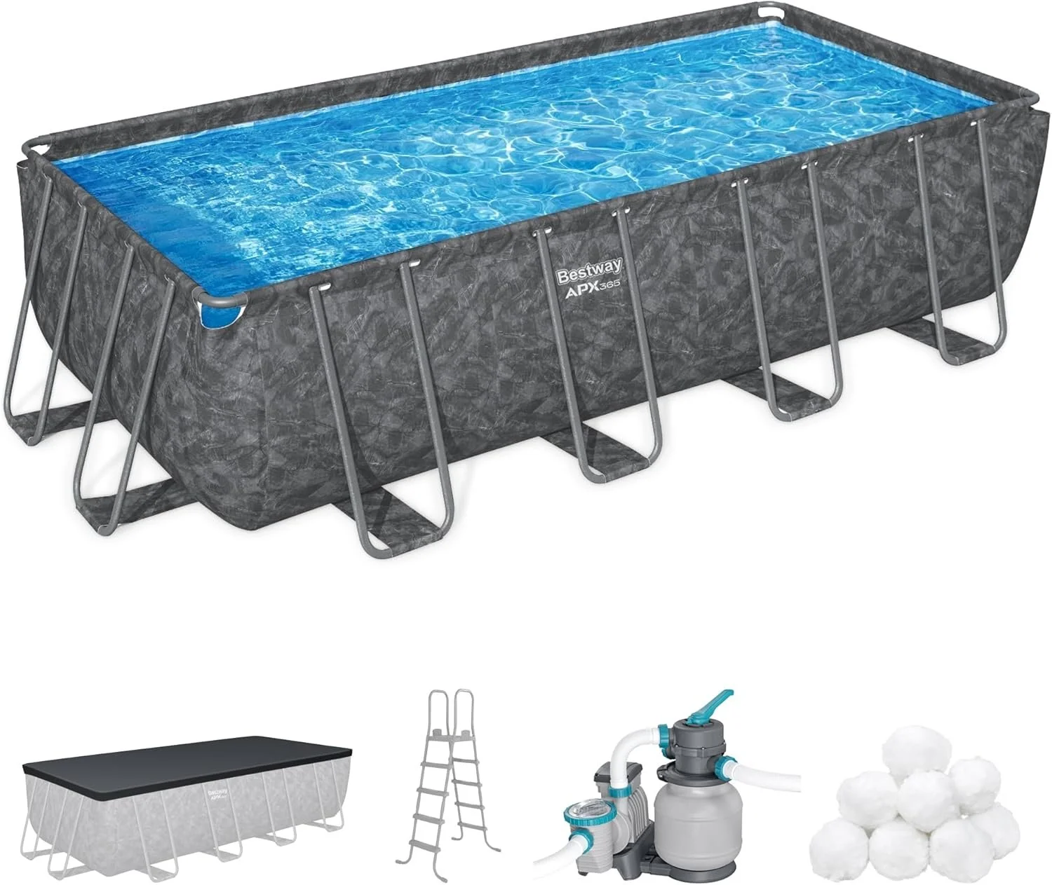 i1-6-1.webp Bestway APX 365 18′ x 9′ x 52″ Rectangular Above Ground Swimming Pools - Image 1
