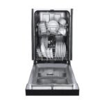 FORNO Espresso Polo 18″ Built-in Dishwasher in Black, FDWBI8041-18BLK - Image 4
