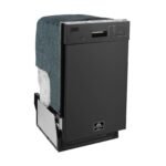 FORNO Espresso Polo 18″ Built-in Dishwasher in Black, FDWBI8041-18BLK - Image 3