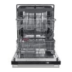 FORNO Pozzo 24-Inch Built-In Dishwasher, White with Antique Brass Handles (Model FDWBI8067-24WHT) - Image 6