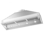 ZLINE 46 in Range Hood Insert Wall Mount Stainless Steel 15 in Depth 695-46