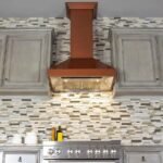 ZLINE 30 in Wall Mount Range Hood Copper with Crown Molding 8667C-30 - Image 10
