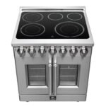 Forno Massimo 30 in. 4.32 cu. ft. Freestanding Electric Range with French Door and 5 Radiant Elements (Model FFSEL6955-30) - Image 6