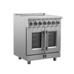 Forno Massimo 30 in. 4.32 cu. ft. Freestanding Electric Range with French Door and 5 Radiant Elements (Model FFSEL6955-30) - Image 11