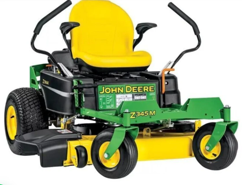 imgi_18_john-deere-1-1.png John Deere Z345M 42 in. 22 HP Gas Dual Hydrostatic Zero-Turn Riding Mower Bagger Included - Image 1