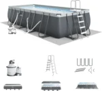 Intex Ultra XTR Rectangular Swimming Pool Set with Pumps