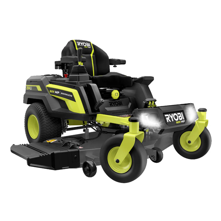 lidyas-product-90-image-1.png RYOBI 80V HP Brushless 30 in. Battery Electric Cordless Zero Turn Mower with 80V 10 Ah Batteries - Image 1