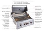 Sunstone Ruby 4 Burner Gas Grill With Infrared - Image 2