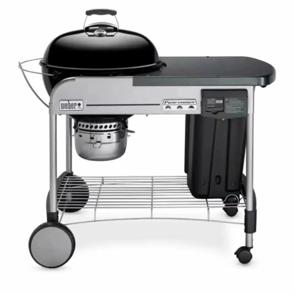 Weber Performer Deluxe Charcoal BBQ Grill, 22.5″ in Black