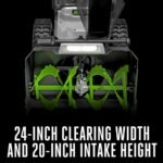 EGO Power+ SNT2410 POWER+ 24 in. Self-Propelled 2-Stage XP Snow Blower with Peak Power™ Tool Only - Image 10