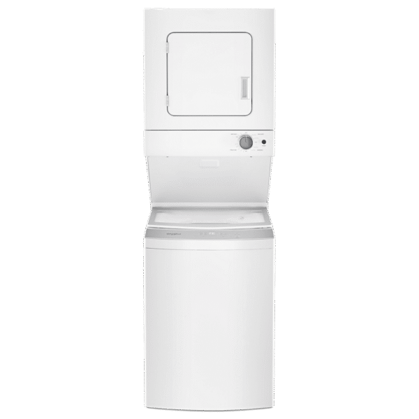 Whirlpool WET4024HW 24 inch White Electric Washer/Dryer Stacked Laundry Center