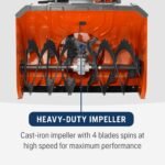 Husqvarna 970529601 ST430 30-in 420-cc EFI Two Stage Gas Snow Thrower - Image 3