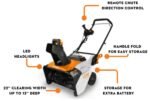 Stihl SFA 120 22 inch Single Stage Battery Snow Thrower (Bare Tool) - Image 2
